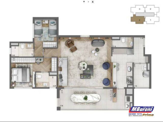 #753338 - Apartamento para Venda em São Paulo - SP